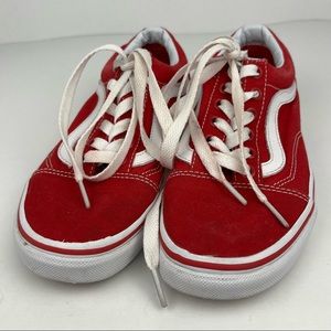 Red Vans Old Skool